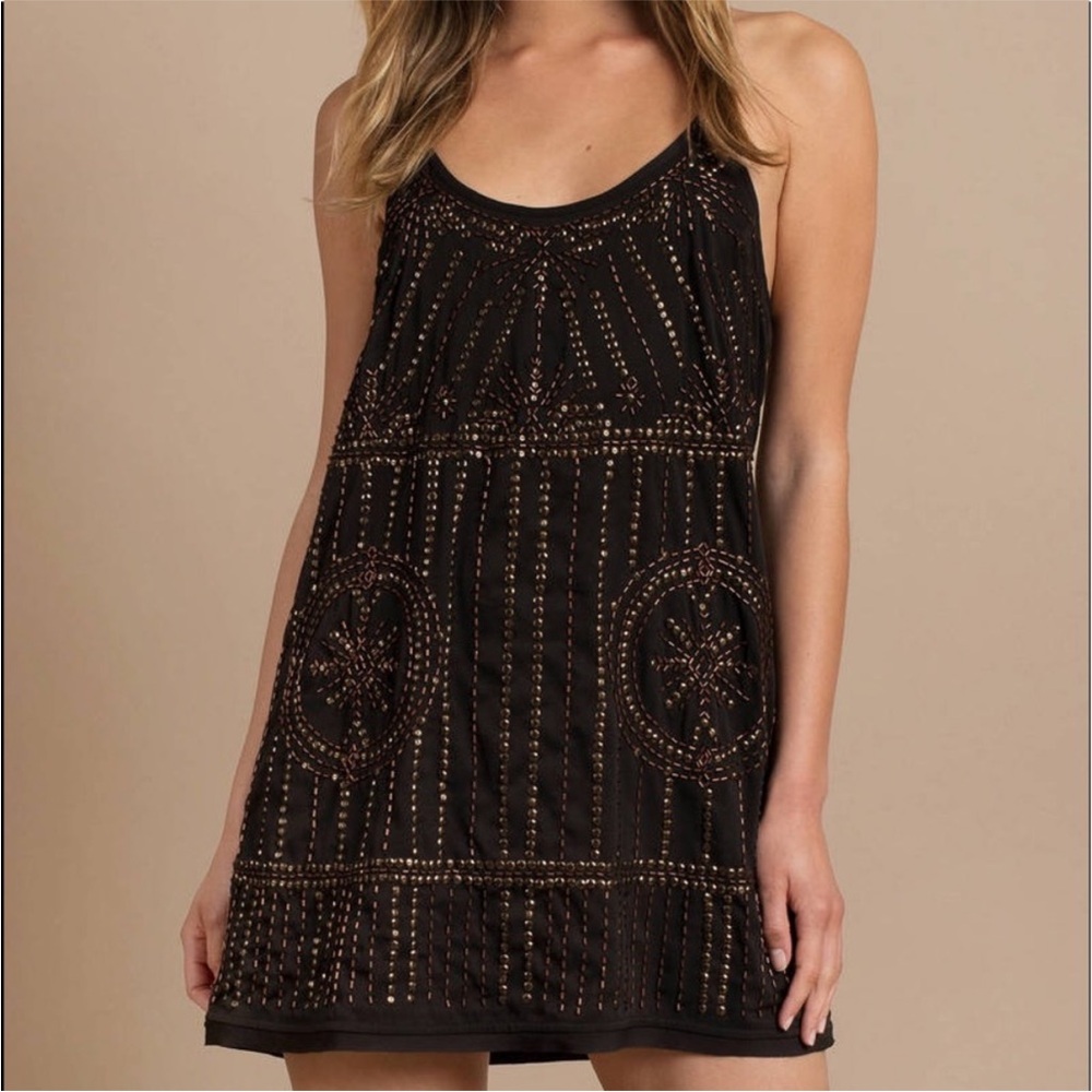 Free People Sedona Embellished Slip Dress